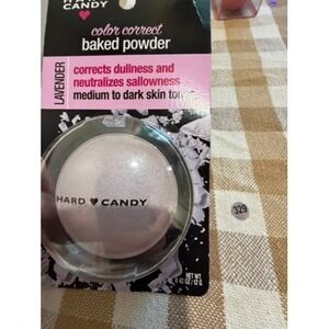 Hard Candy Color Correct Baked Powder Lavender 329 Medium to Dark Skin Tones 12g